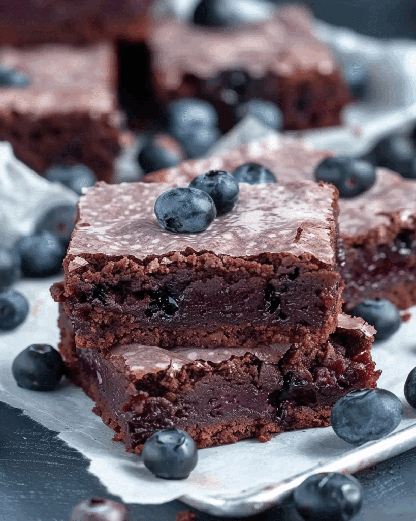 Blueberry Brownies Recipe