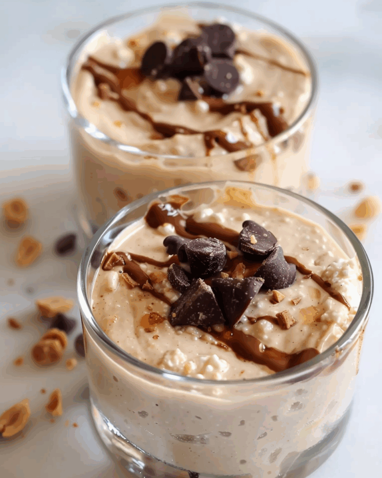 Cottage Cheese Peanut Butter Mousse