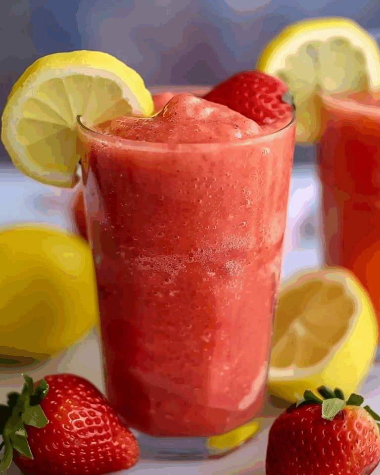 Frozen Strawberry Lemonade