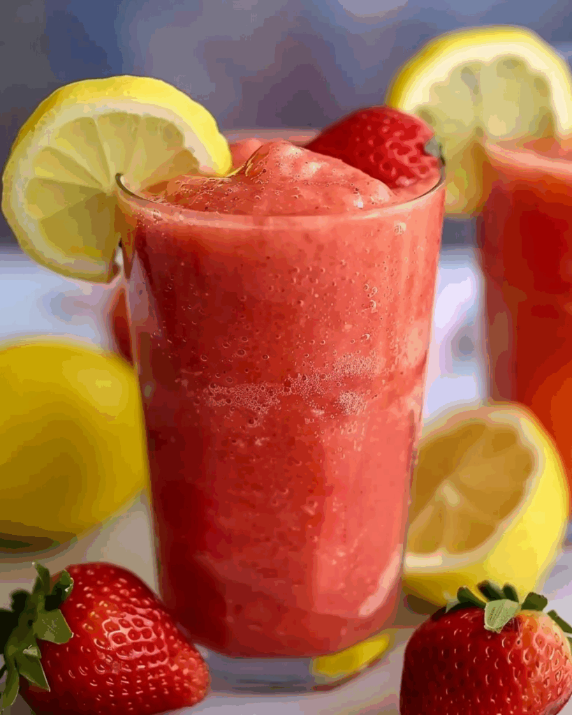 Frozen Strawberry Lemonade