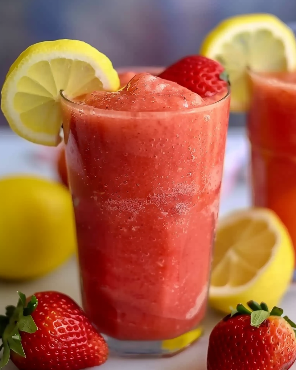 Frozen Strawberry Lemonade