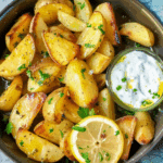 Greek Lemon Potatoes
