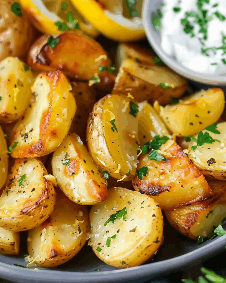 Greek Lemon Potatoes