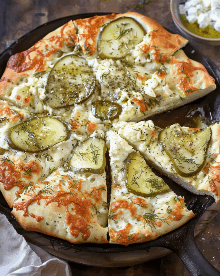 Dill Pickle Focaccia