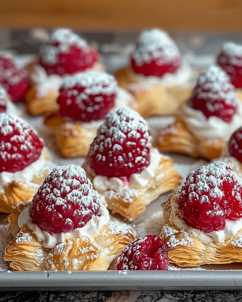Raspberry Cream Cheese Bites