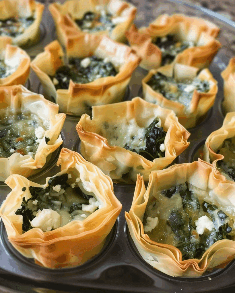 Spanakopita Tarts