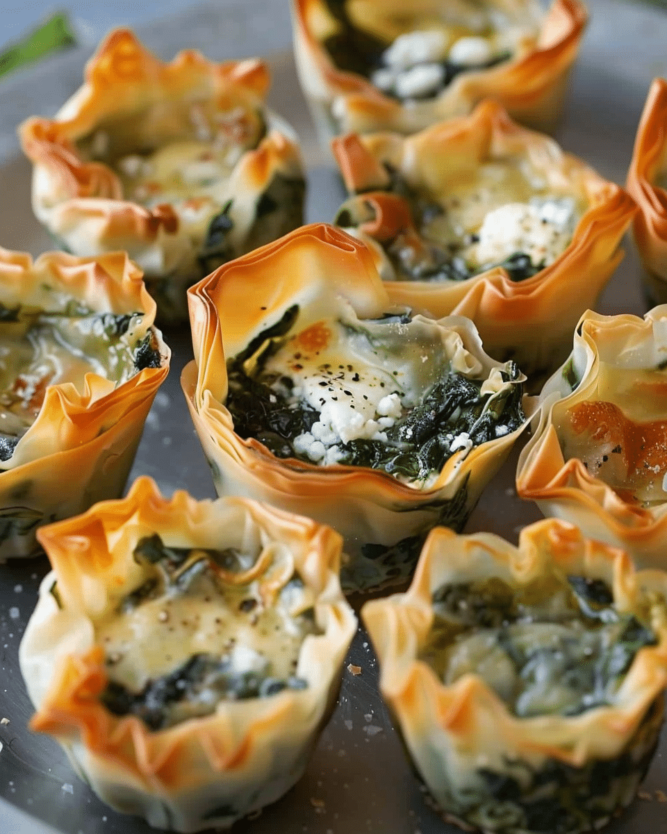 Spanakopita Tarts