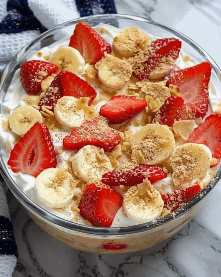 Strawberry Banana Pudding