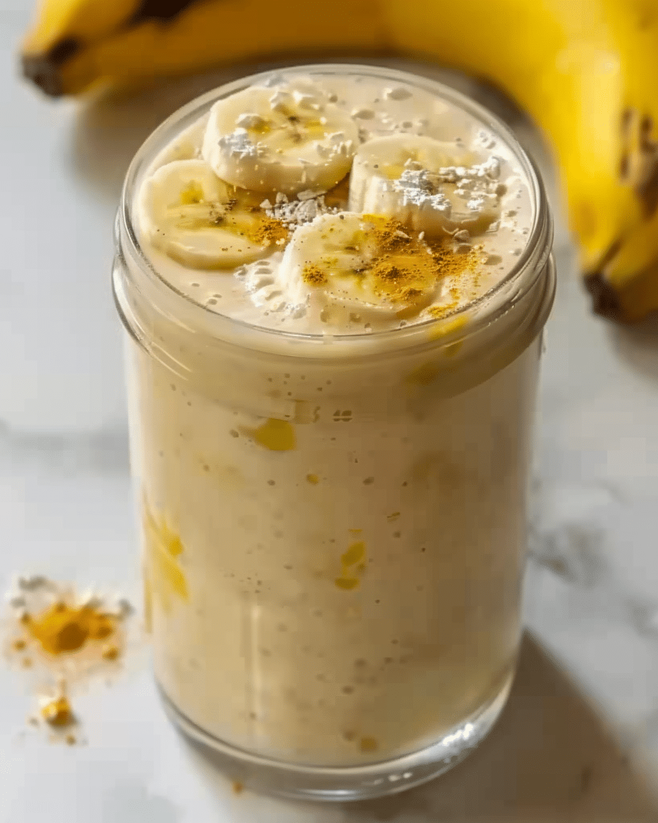 Banana Chamomile Tea Smoothie