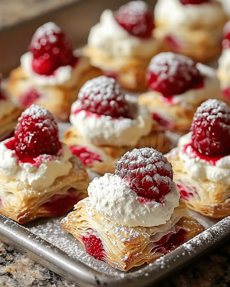 Raspberry Cream Cheese Bites