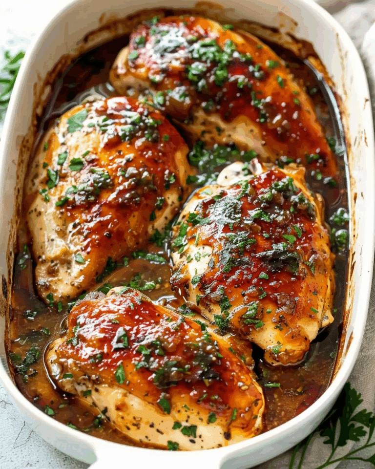 Balsamic Baked Chicken Breast
