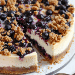 Blueberry Crumble Cheesecake