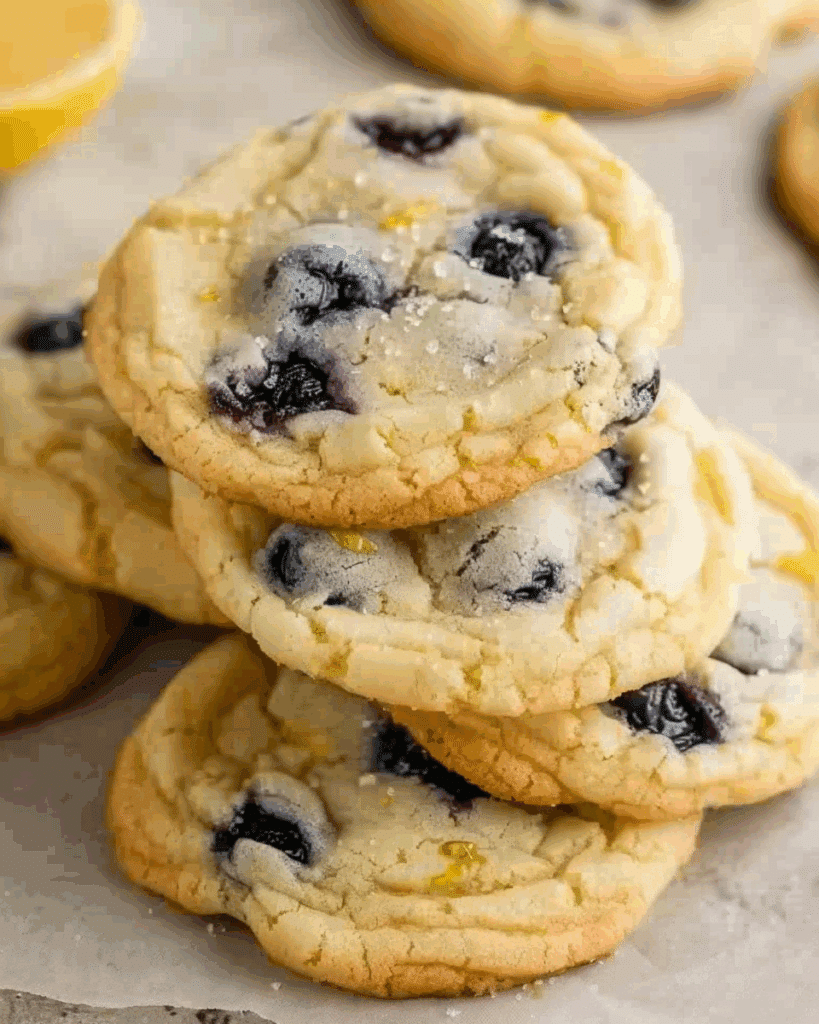 Lemon Blueberry Cookies