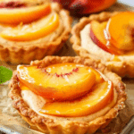Mini Peach and Cream Cheese Tarts