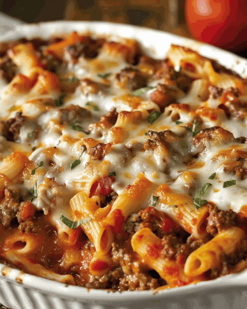 Beef Lombardi Casserole