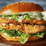 Crispy Chicken Caesar Sandwich