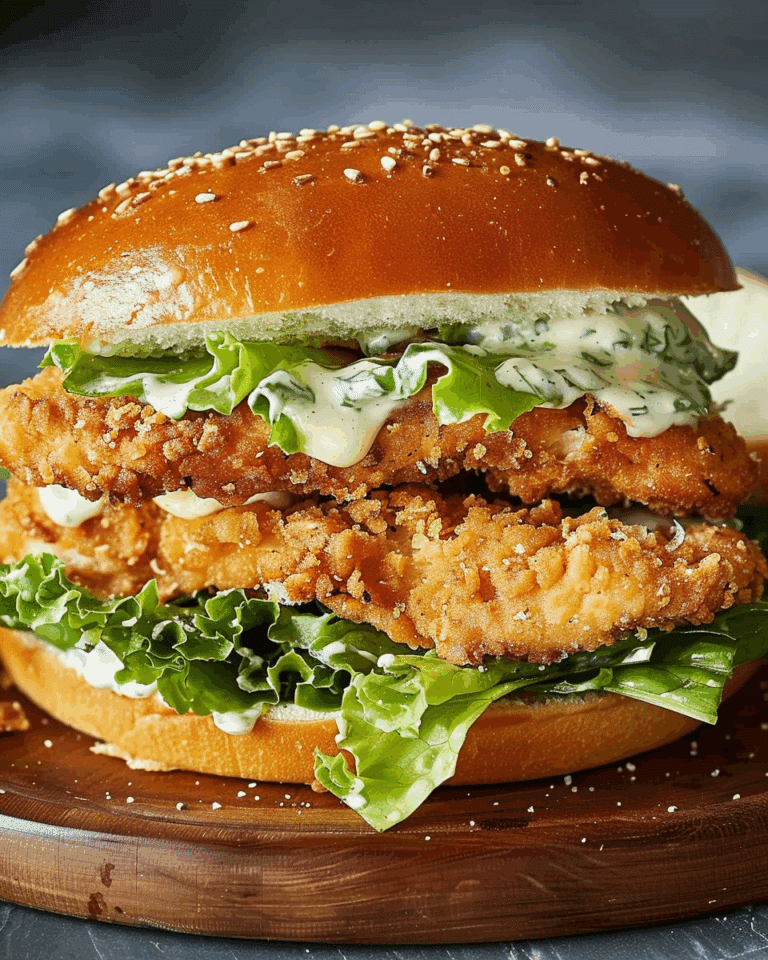 Crispy Chicken Caesar Sandwich