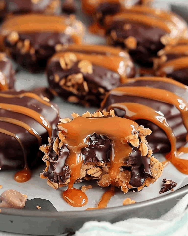 Easy No-Bake Samoa Cookies