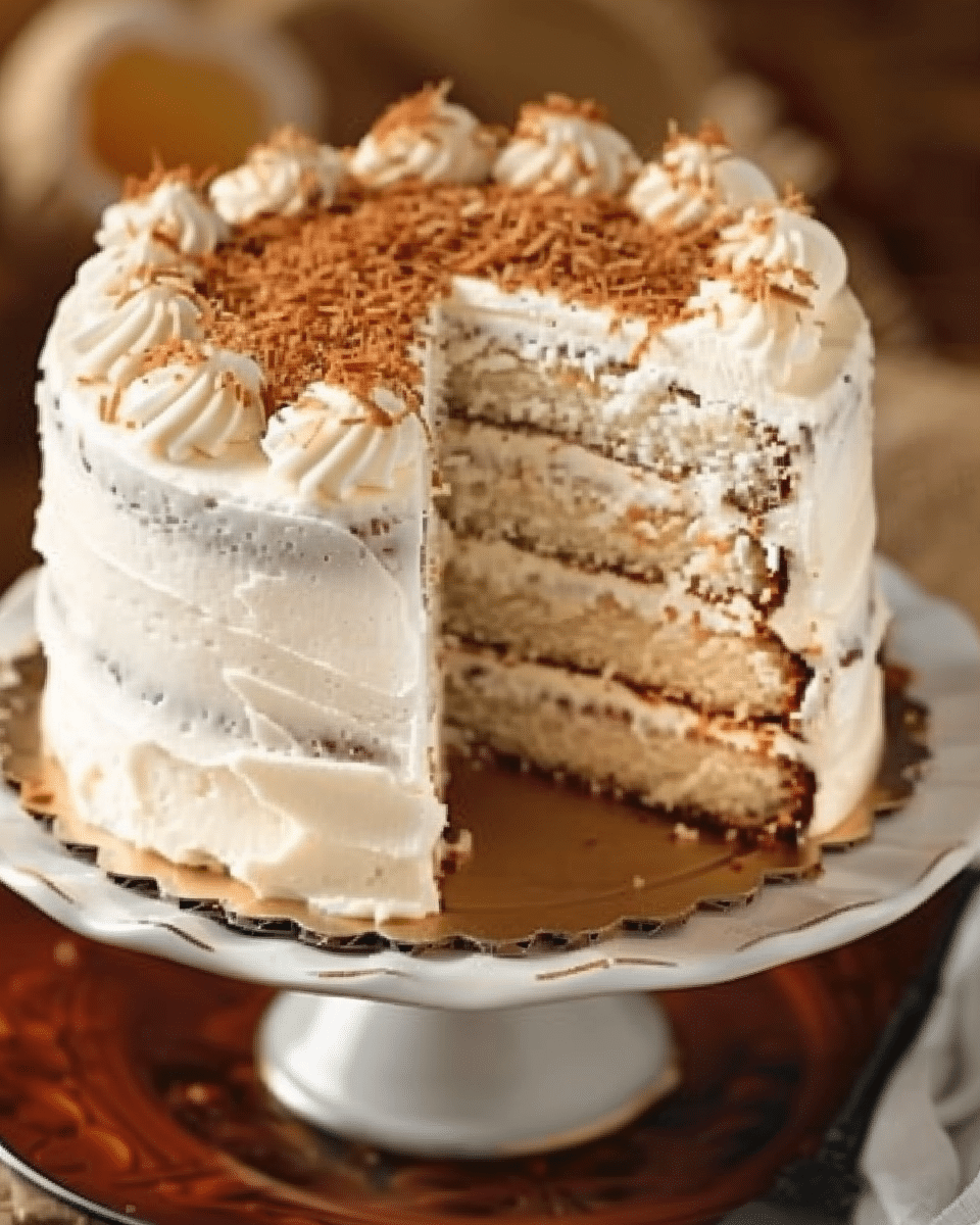 Coconut Cream Cake