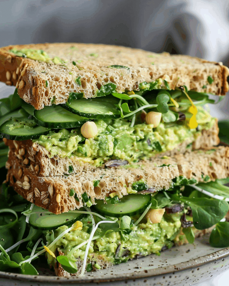 Green Goddess Salad Sandwich