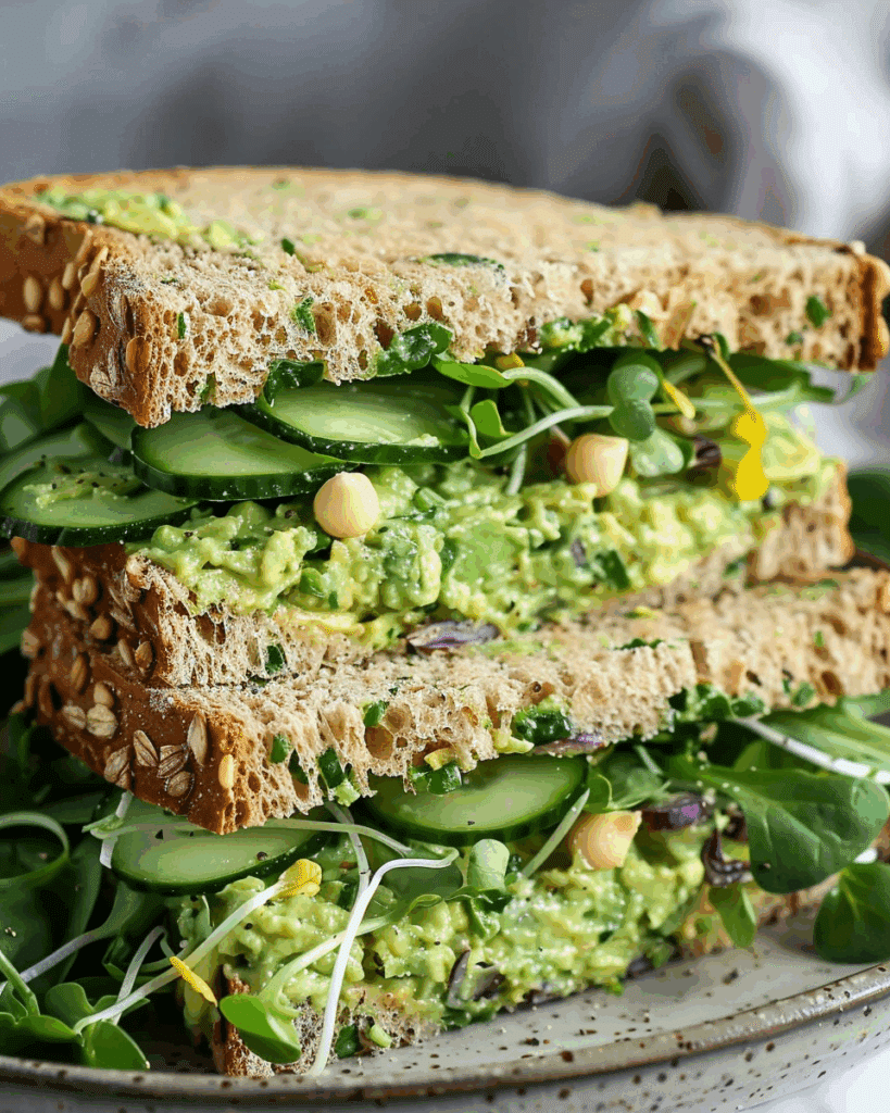 Green Goddess Salad Sandwich