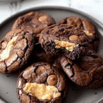 Peanut Butter-Filled Brownie Cookies