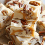 White Chocolate Caramel Pecan Fudge