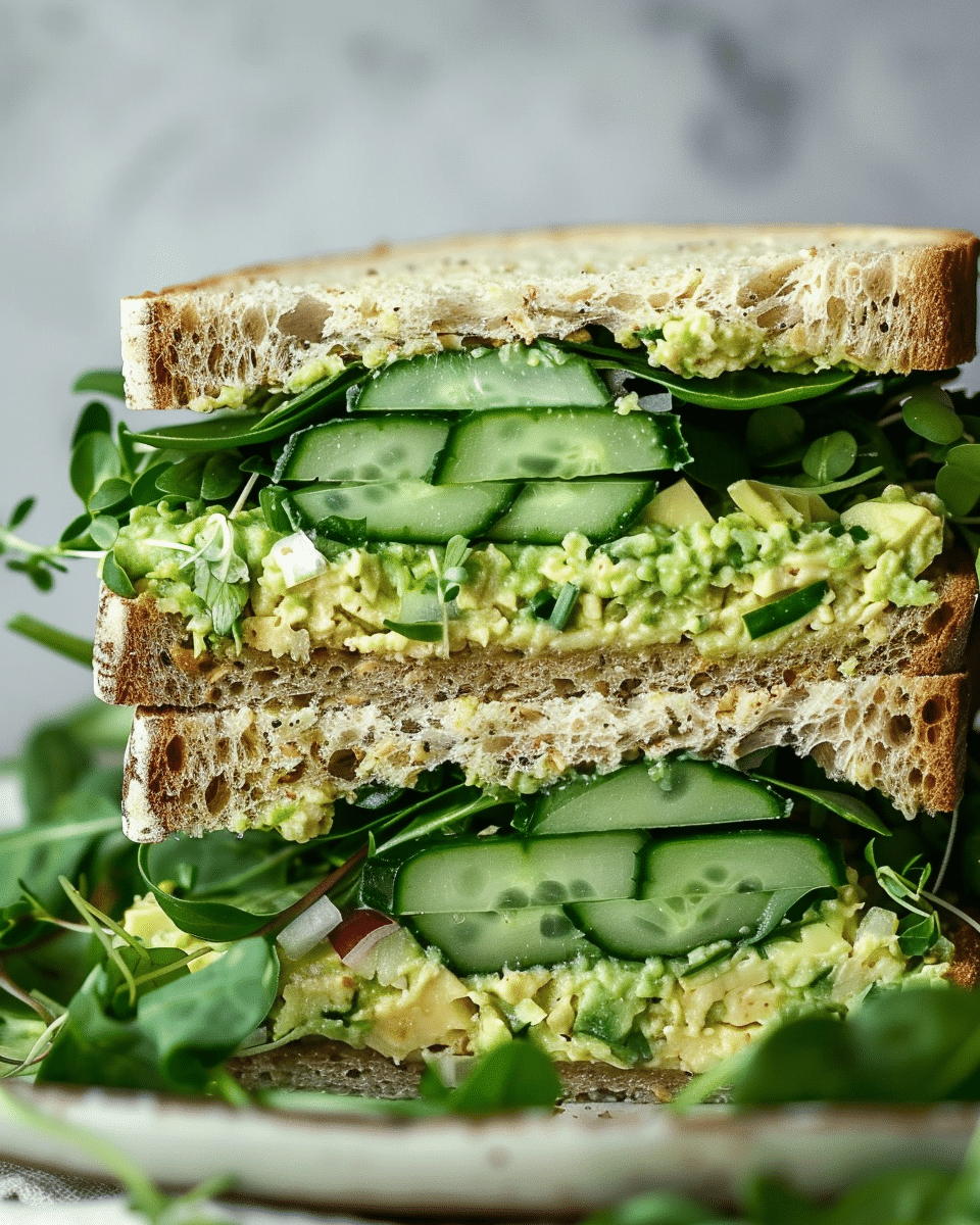 Green Goddess Salad Sandwich