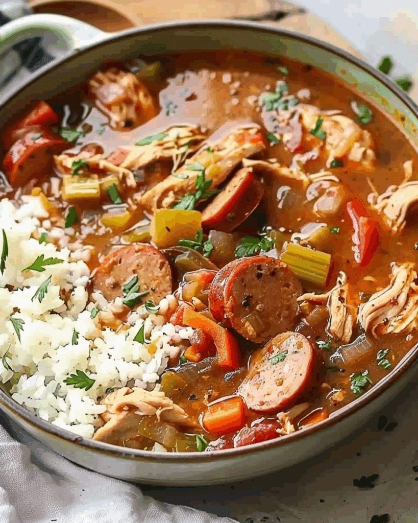 Chicken and Andouille Gumbo