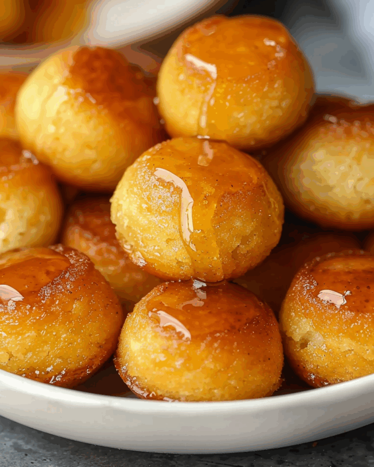 Honey Butter Cornbread Poppers