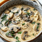 Rotisserie Chicken Mushroom Soup