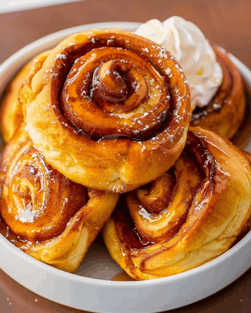 Cinnamon Roll French Toast
