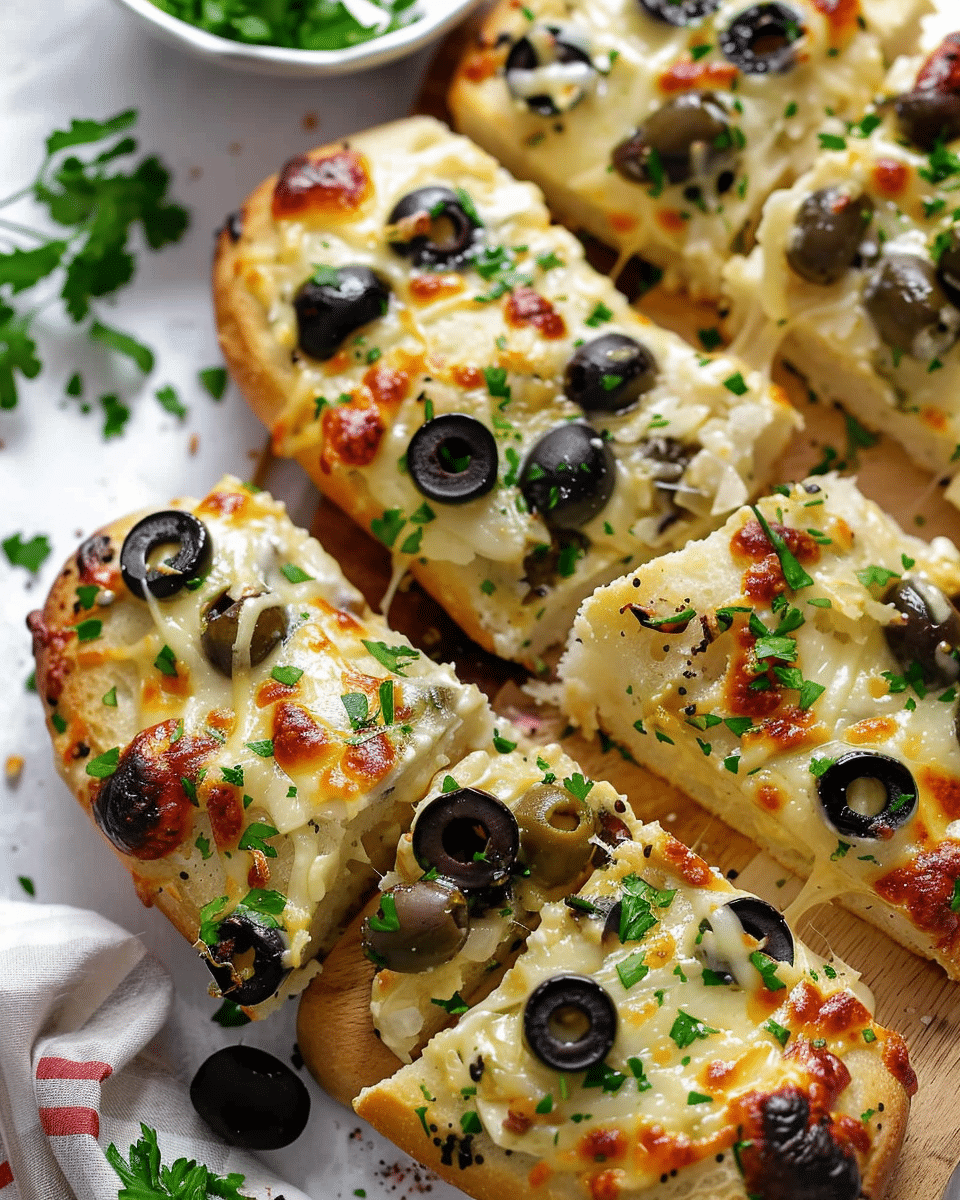 Olive Cheese Bread