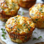 Cauliflower Cheese Muffins