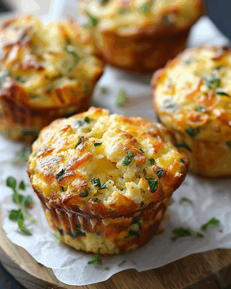 Cauliflower Cheese Muffins