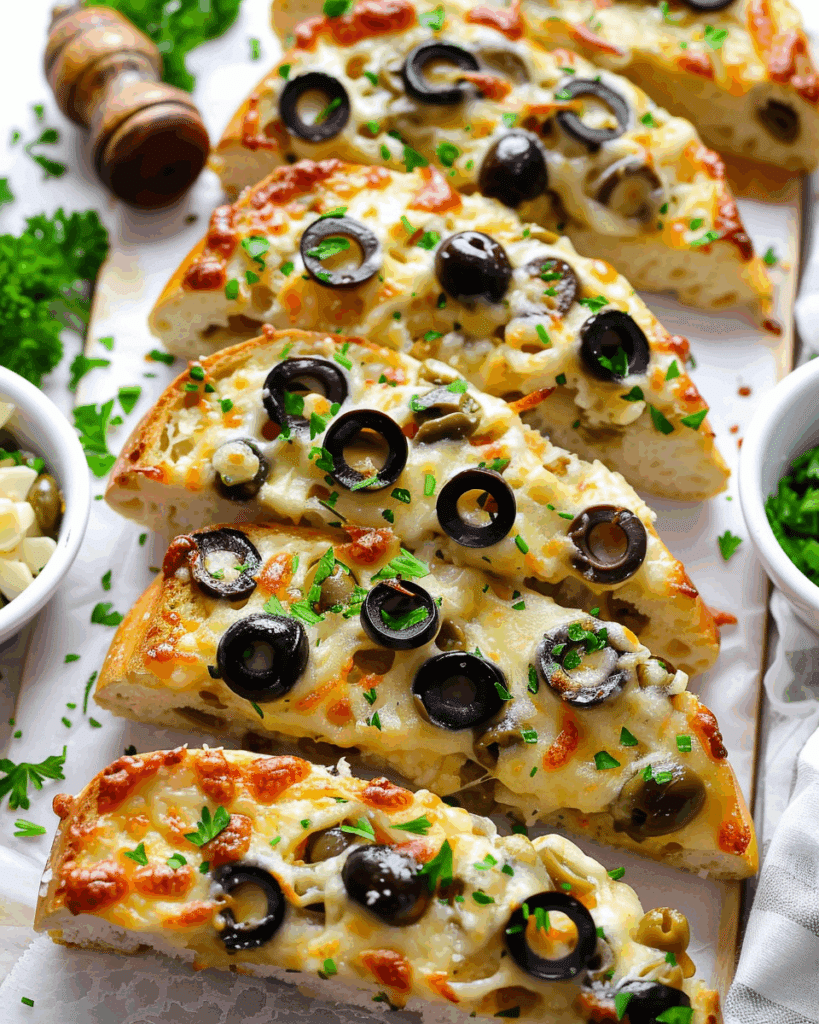 Olive Cheese Bread