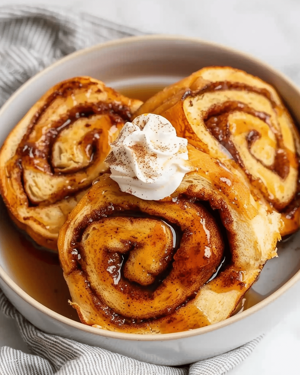 Cinnamon Roll French Toast