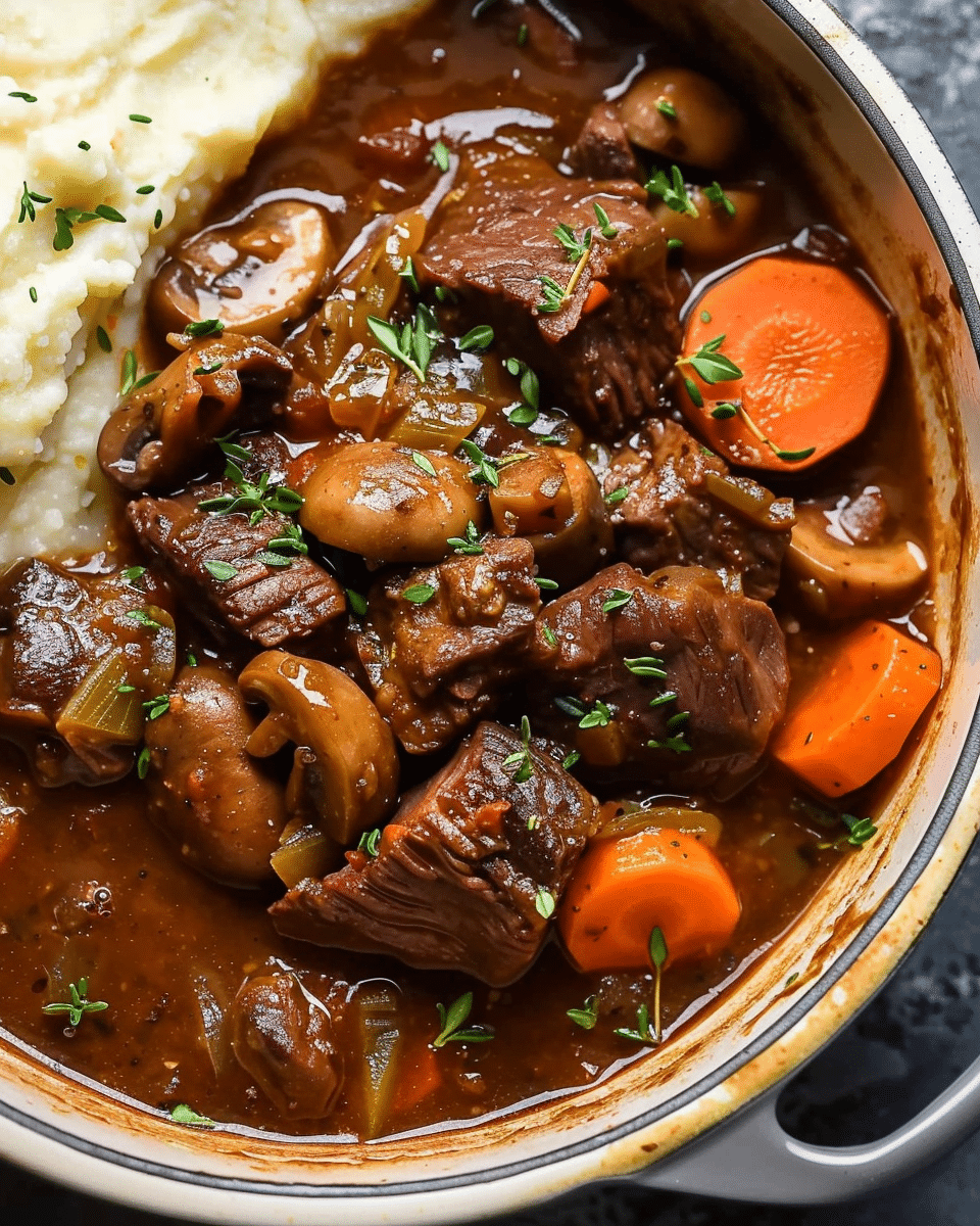 Classic Beef Bourguignon