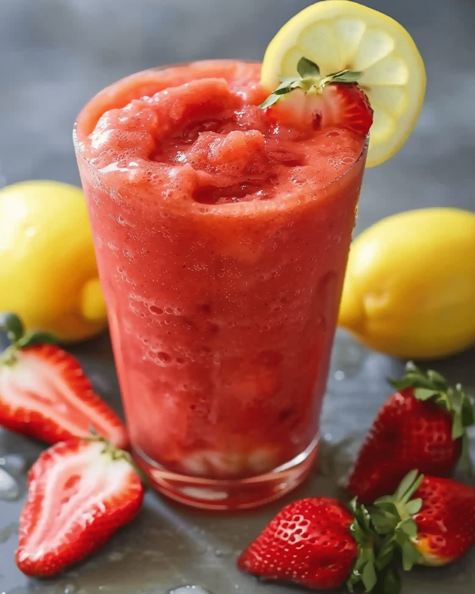 Frozen Strawberry Lemonade
