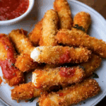 Homemade Mozzarella Sticks