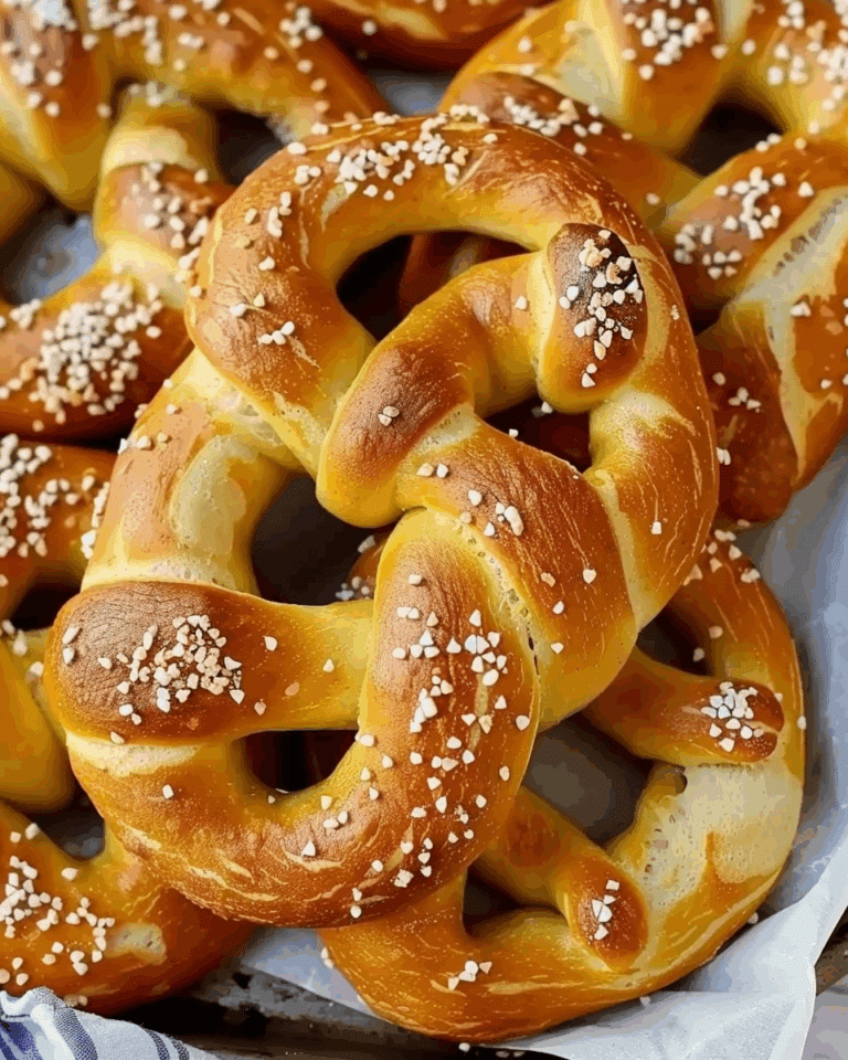 Easy Homemade Soft Pretzels Recipe
