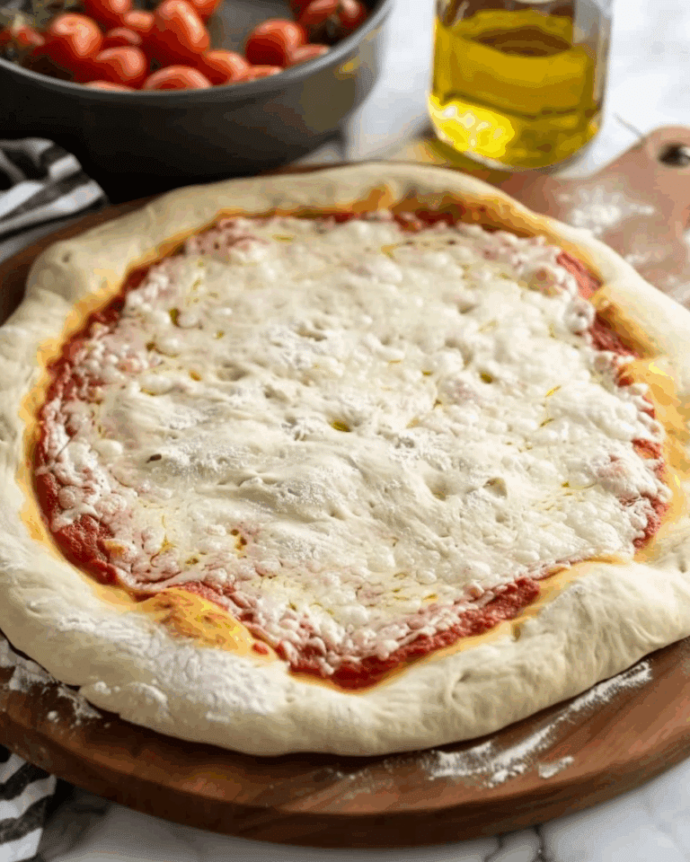 Homemade Pizza Dough Recipe