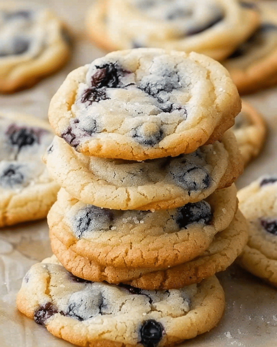 Lemon Blueberry Cookies