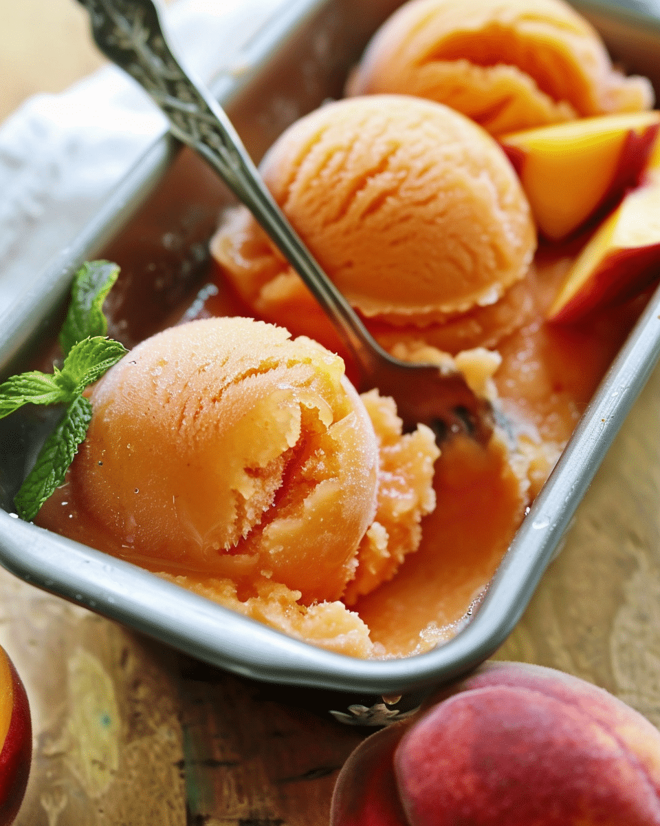 Peach Sorbet