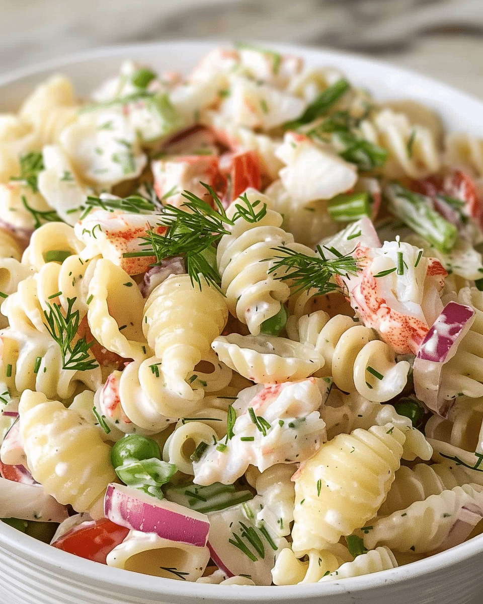 Crab Pasta Salad