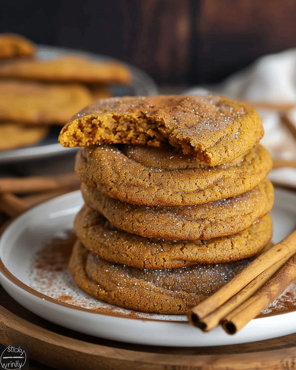 Chewy Pumpkin Cookies