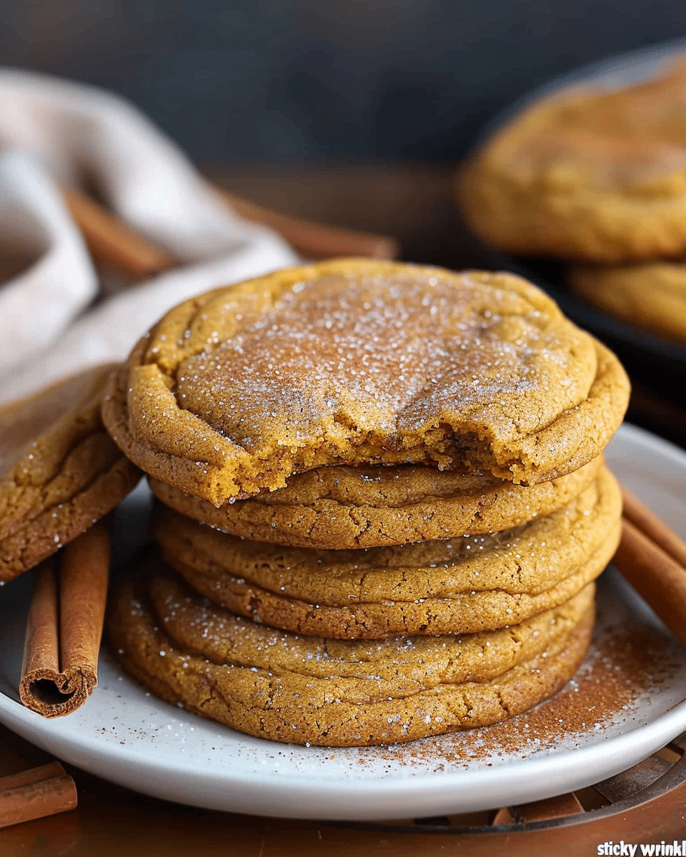 Chewy Pumpkin Cookies