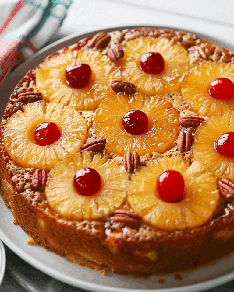 Classic Pineapple Upside-Down Cake