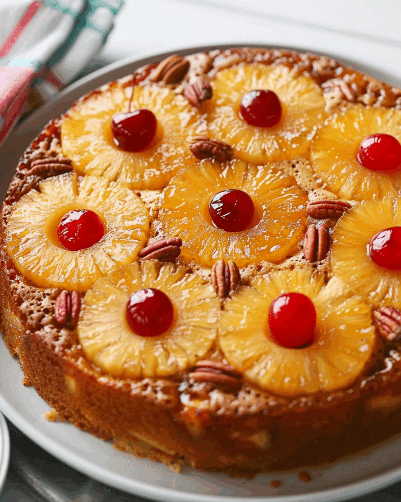 Classic Pineapple Upside-Down Cake