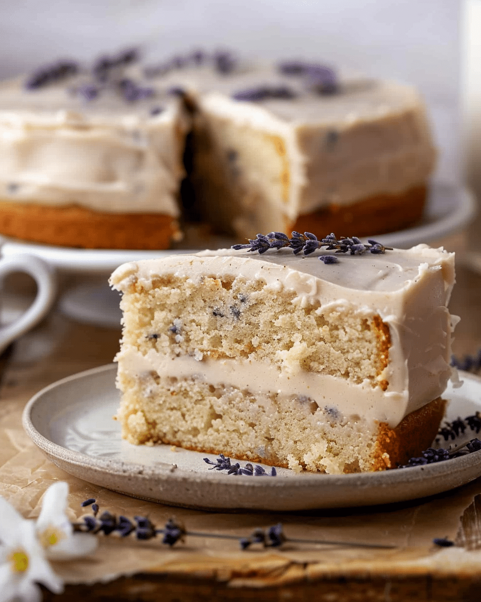 London Fog Cake